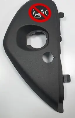 Volvo V70 Dashboard side end trim 30672171