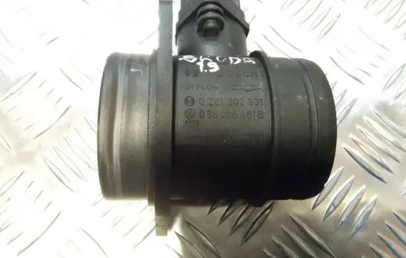 Skoda Octavia Mk2 (1Z) Mass air flow meter 0281002531 036906461B