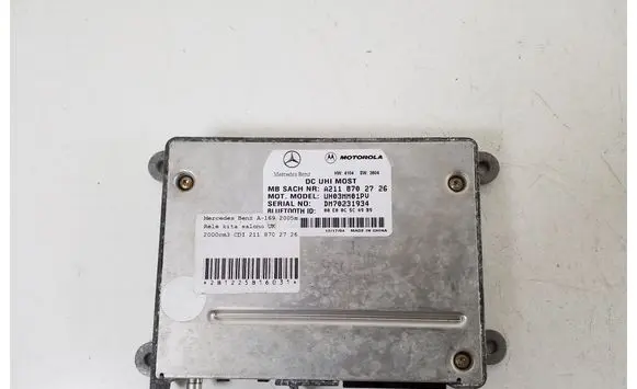 Mercedes-Benz A W169 Bluetooth control unit module A2118702726