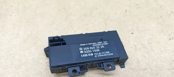 Mercedes-Benz CLK A209 C209 Keyless (KESSY) go control unit/module 2098203226