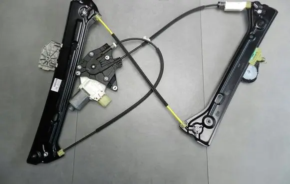 Front door window regulator with motor