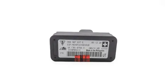 Porsche Macan (95B) ESP acceleration yaw rate sensor 95B907637E 10170107643