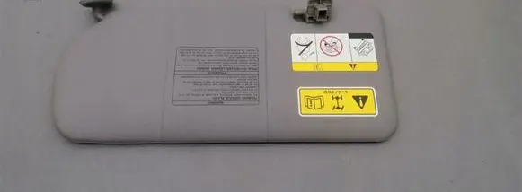 Mazda Tribute Sun visor