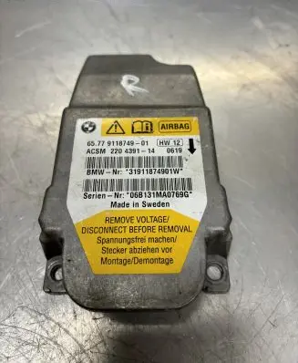 BMW 5 E60 E61 Airbag control unit/module 9118749