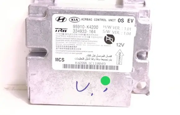 Hyundai Kona I Airbag control unit/module 95910K4200