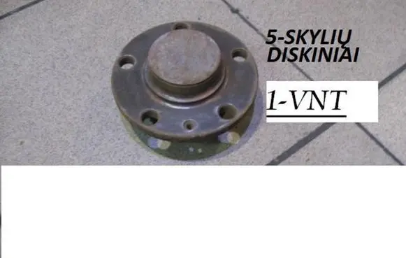 Volkswagen Bora Rear wheel hub 5SKYLIDISKINIAI