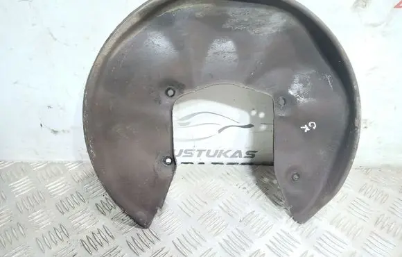 Audi A6 S6 C6 4F Rear brake disc plate dust cover 