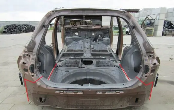 KIA Xceed Trunk bottom trim panel 22R