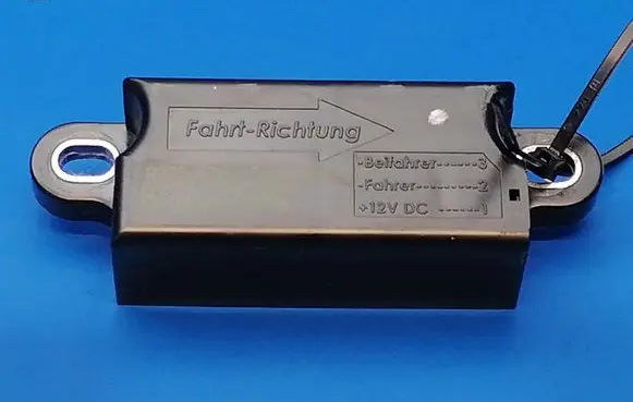 Airbag deployment crash/impact sensor