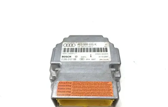 Audi A8 S8 D3 4E Airbag control unit/module 4E0959655K 4E0910655E 0285010188