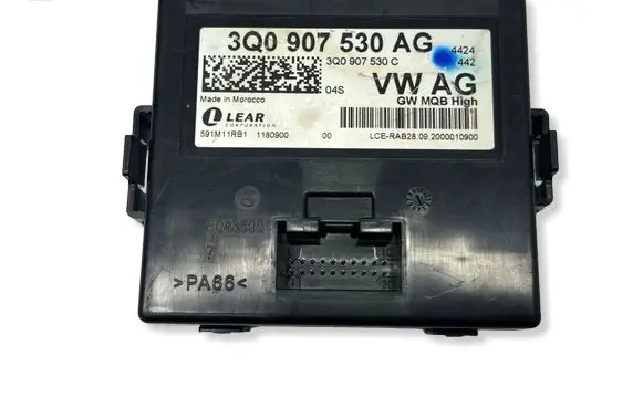 Volkswagen Polo VI Gateway control module 3Q0907530C 3Q0907530AG