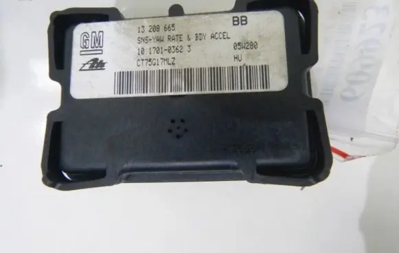 Opel Astra H ESP acceleration yaw rate sensor IMPRK609923