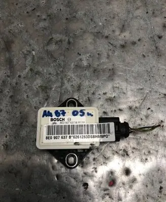 Audi A4 S4 B7 8E 8H ESP acceleration yaw rate sensor 8E0907637BBILI 8E0907637B