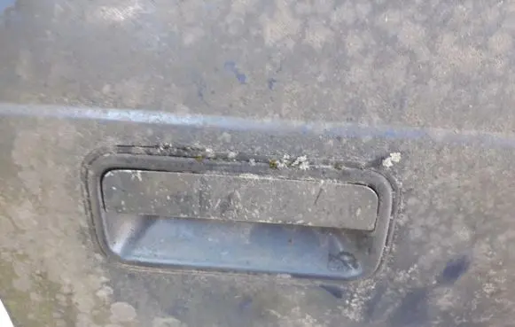 Mazda 626 Front door exterior handle