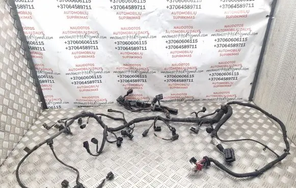 Audi Q7 4L Engine installation wiring loom 4L0971510AC 4E0906379
