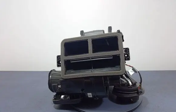 Interior heater climate box assembly