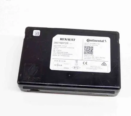 Renault Captur GPS navigation control unit/module A2C9583741301 282759572R