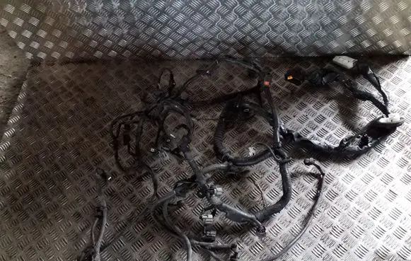 Engine installation wiring loom