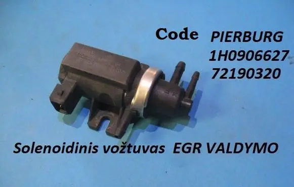 Audi A4 S4 B5 8D Turbo solenoid valve 1H0906627 72190320