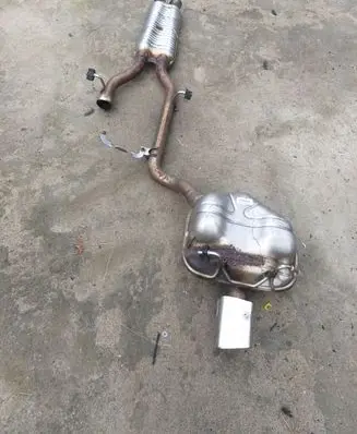 Mercedes-Benz GLK (X204) Rear muffler/silencer tail pipe A2044907235