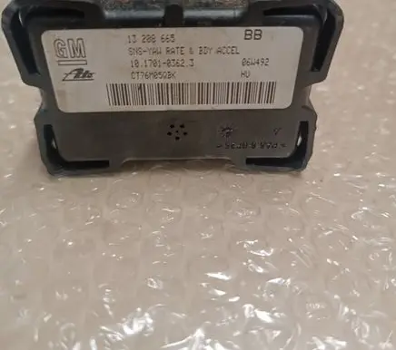 Opel Zafira B ESP acceleration yaw rate sensor 13208665