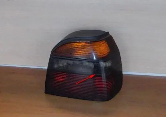 Volkswagen Golf III Rear/tail lights