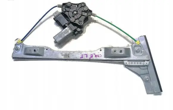 Opel Corsa D Front door electric window regulator 13447039