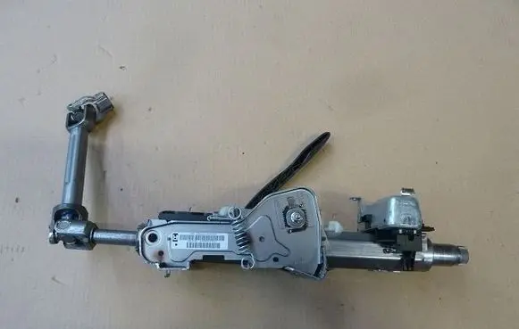 Steering wheel axle