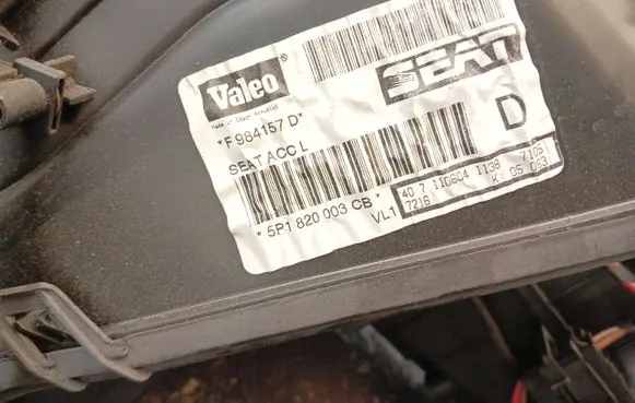 Seat Altea Heater blower radiator 