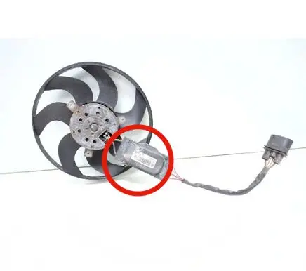 Porsche Cayenne (9PA) Electric radiator cooling fan 3136613284