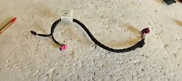 BMW 3 F30 F35 F31 Sound system wiring loom 9251730 9251701 74558010