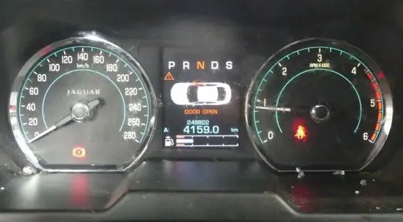 Jaguar XF X250 Speedometer (instrument cluster) BW83-10849-KF IMPRK1224273