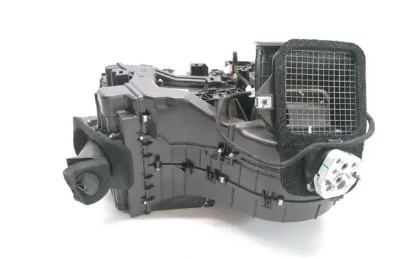 Interior heater climate box assembly