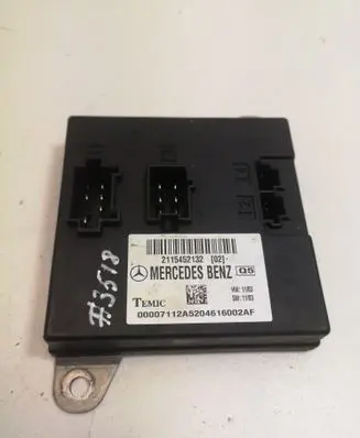 Mercedes-Benz E W211 Comfort/convenience module 2115452132