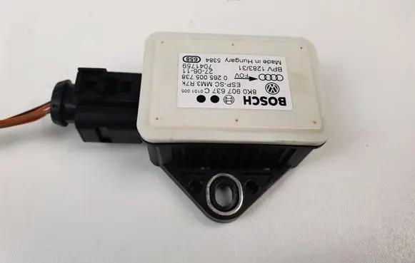 Audi A5 Sportback 8TA ESP acceleration yaw rate sensor 8K0907637C