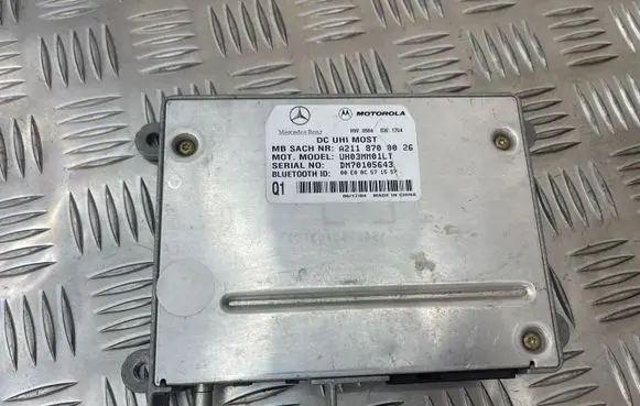 Mercedes-Benz E W211 Bluetooth control unit module A2118700026