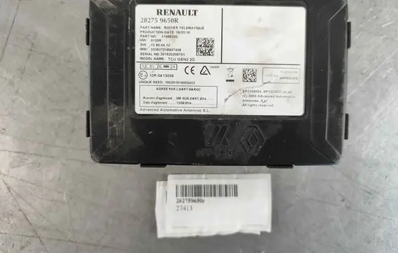 Renault Zoe Other control units/modules 282759650R