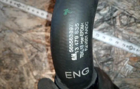 Opel Astra K Coolant pipe/hose 13479835 565563897