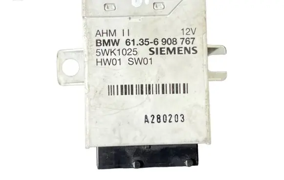 BMW 3 E46 Tow bar trailer control unit/module 6908767