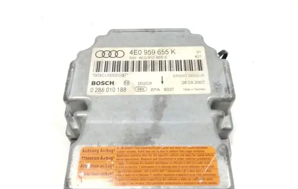 Audi A8 S8 D3 4E Airbag control unit/module 4E0910655E 4E0959655K 0285010188