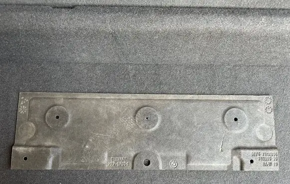 BMW 5 G30 G31 G38 Rear bumper underbody cover/under tray 7347036 74850610 51757347036