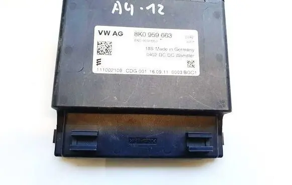 Audi A4 S4 B8 8K Voltage converter inverter 8K0959663B 8K0959663