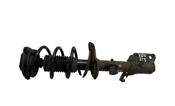 Front shock absorber with coil spring