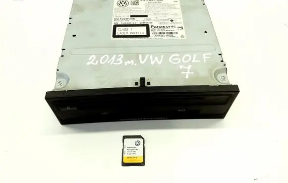 Volkswagen Golf VII GPS navigation control unit/module 5G0035858 3G0919866M