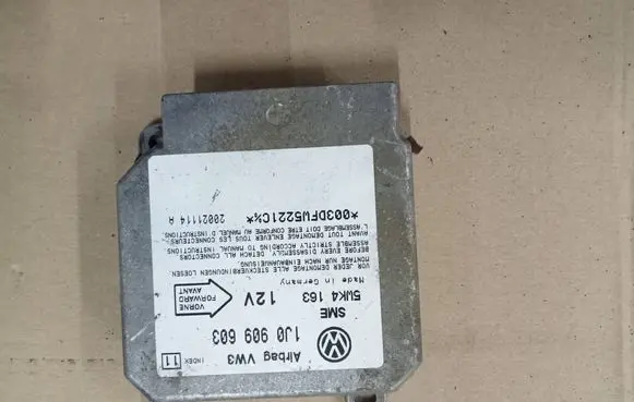 Volkswagen Golf V Airbag control unit/module 1J0909603 20021114A 5WK4163