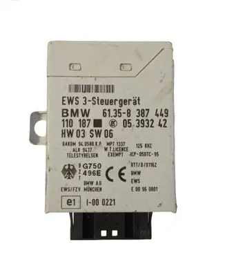 BMW 3 E46 Immobilizer control unit/module 05393242