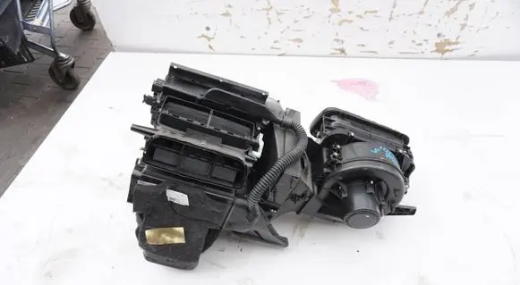 Interior heater climate box assembly