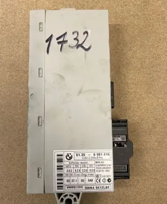 BMW 3 E90 E91 CAS control unit/module 6981416 5WK49412LBF