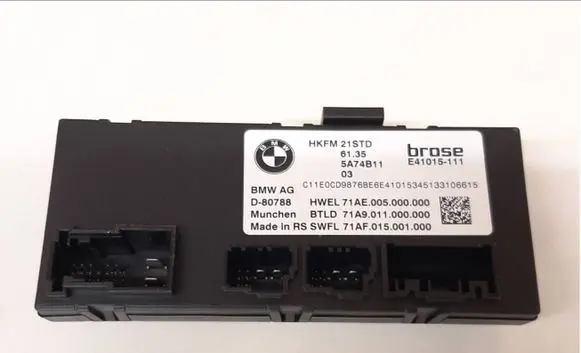 BMW X6 G06 Tailgate/trunk control unit/module 5A74B11 5B529E5 5A92319