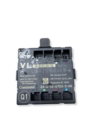 Mercedes-Benz E C207 W207 Door control unit/module A2129006318 A2129027606 A2129011605